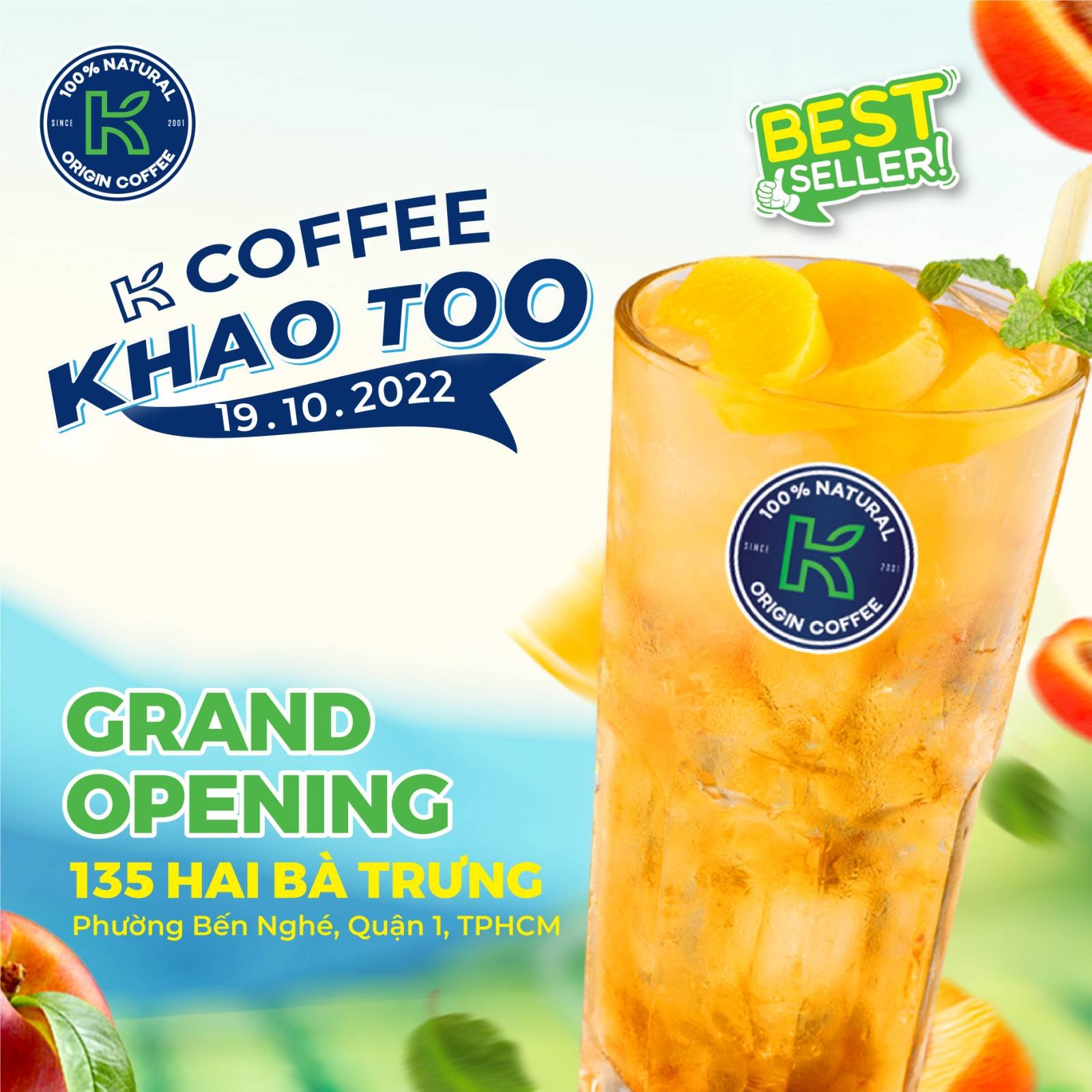 Ú ÒA! DEAL HOT MỞ RA (MUA 1 TẶNG 1) MỪNG KHAI TRƯƠNG K COFFEE 135 HAI BÀ TRƯNG  Ú ÒA! DEAL HOT MỞ RA (MUA 1 TẶNG 1) MỪNG KHAI TRƯƠNG K COFFEE 135 HAI BÀ TRƯNG